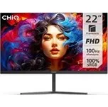CHiQ 22" UltraSlim monitor FHD, 100 Hz, Frameless, černý 22F650