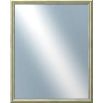 Zrcadlo DANTIK - Zarámované zrcadlo - rozměr s rámem cca 40x50 cm z lišty Y-ka žlutá linka (3127)