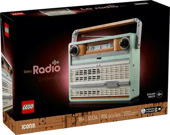 Stavebnice LEGO LEGO Icons 10334 Retro rádio