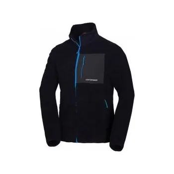 Pánská mikina Northfinder Laurence black XL; Černá mikina + DÁREK DLE VÝBĚRU!