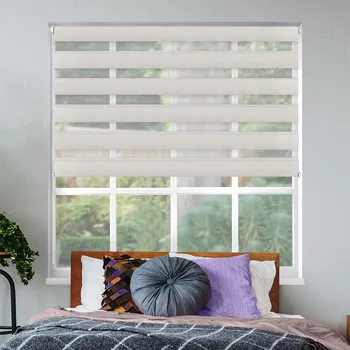 Roleta FEXI Zatemňovací Roleta Den a noc, Nature blackout písková, A 02901 v POLO kazetě, 150x30 cm