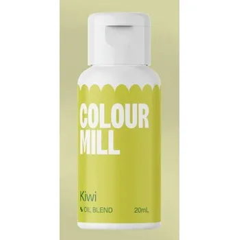 Potravinářské barvivo Olejová barva 20ml vysoce koncentrovaná kiwi - colour mill
