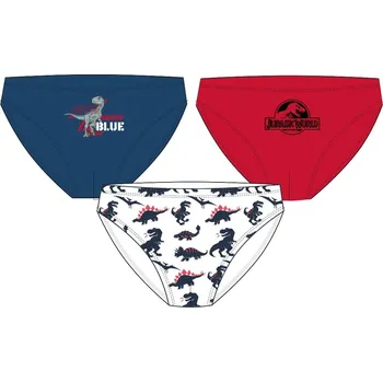 DOVOZ EU CHLAPECKÉ SLIPY DINOSAUŘI JURSKÝ SVĚT SADA 3 KS Velikost: 104/110