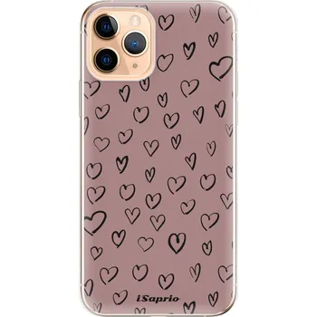 Odolné silikonové pouzdro iSaprio - Heart Dark - iPhone 11 Pro