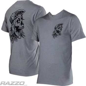 cyklistický dres Dres na kolo Leatt MTB Gravity 1.0 Jersey Granite 2024 M