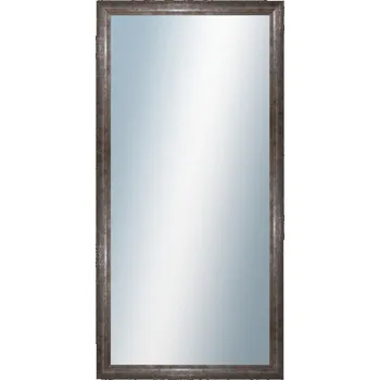 Zrcadlo DANTIK - Zarámované zrcadlo - rozměr s rámem cca 50x100 cm z lišty NEVIS šedá (3053)