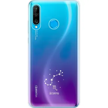 Odolné silikonové pouzdro iSaprio - čiré - Štír - Huawei P30 Lite
