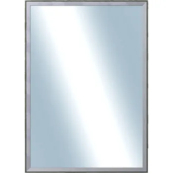 Zrcadlo DANTIK - Zarámované zrcadlo - rozměr s rámem cca 50x70 cm z lišty Inclinata colori bílá (3140)