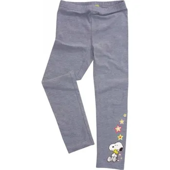 Dívčí legíny DOVOZ EU DÍVČÍ LEGÍNY SNOOPY šedé Velikost: 104
