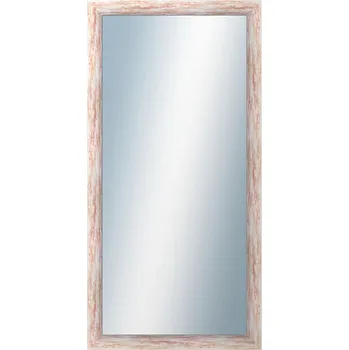 Zrcadlo DANTIK - Zarámované zrcadlo - rozměr s rámem cca 50x100 cm z lišty PAINT červená velká (2962)