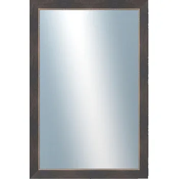 Zrcadlo DANTIK - Zarámované zrcadlo - rozměr s rámem cca 80x120 cm z lišty TOMAS černá velká (3031)
