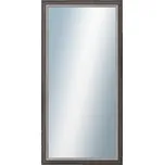 DANTIK - Zarámované zrcadlo - rozměr s rámem cca 60x120 cm z lišty AMALFI černá (3118)