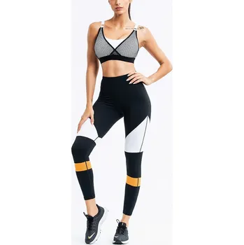 Podprsenka Royal Wolf Sportovní set s podprsenkou tříbarevný Barva: Černá, Velikost: M