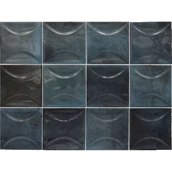 Stavební materiál EQUIPE HANOI VEN030023 10 cm x 10 cm x 0,9 cm modrá 0,6 m2