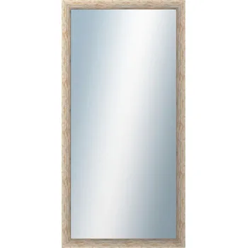 Zrcadlo DANTIK - Zarámované zrcadlo - rozměr s rámem cca 60x120 cm z lišty PAINT žlutá velká (2961)