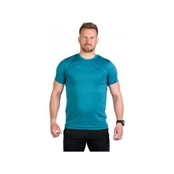 Pánské tričko Northfinder Brenton inkbluemelange XL; Modrá triko