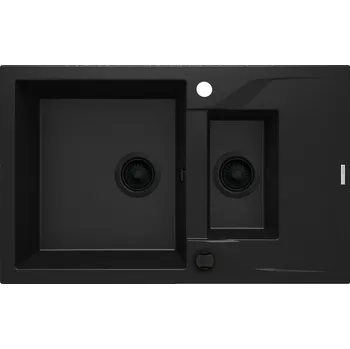 Granitový dřez Deante Andante granitový dřez 78x49 cm černá ZQN_N513