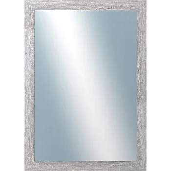Zrcadlo DANTIK - Zarámované zrcadlo - rozměr s rámem cca 50x70 cm z lišty RETRO šedá (2530)
