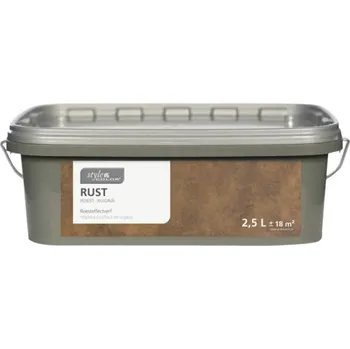 barva na zeď Tónovaná barva s efektem rzi StyleColor Rust 2,5 l