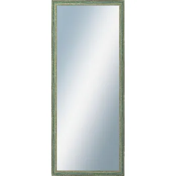 Zrcadlo DANTIK - Zarámované zrcadlo - rozměr s rámem cca 50x120 cm z lišty LYON zelená (2706)