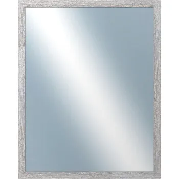 Zrcadlo DANTIK - Zarámované zrcadlo - rozměr s rámem cca 80x100 cm z lišty RETRO šedá (2530)
