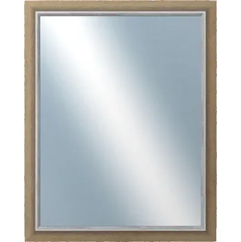 Zrcadlo DANTIK - Zarámované zrcadlo - rozměr s rámem cca 40x50 cm z lišty TAIGA béžová (3105)