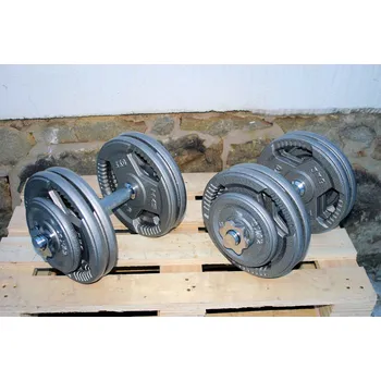 Nakládací činky 2x27,5kg HAMMER