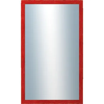 Zrcadlo DANTIK - Zarámované zrcadlo - rozměr s rámem cca 60x100 cm z lišty RETRO červená (2534)