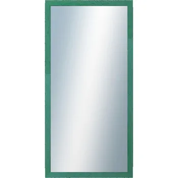 Zrcadlo DANTIK - Zarámované zrcadlo - rozměr s rámem cca 60x120 cm z lišty RETRO zelená (2535)