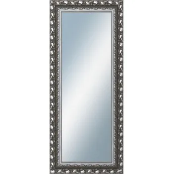 Zrcadlo DANTIK - Zarámované zrcadlo - rozměr s rámem cca 60x140 cm z lišty ROKOKO grafitová (2884)