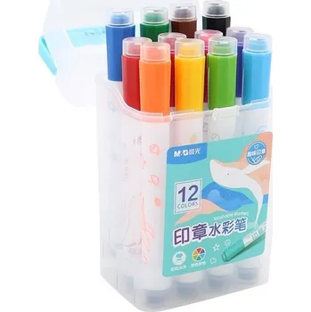 Fixy s razítkem M&G Little Bear, 12ks