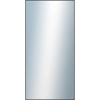Koupelnový nábytek DANTIK - Zarámované zrcadlo - rozměr s rámem cca 50x100 cm z lišty Hliník černá | P22-021 (7022021)