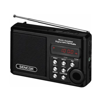 Radiopřijímač SRD 215 B RÁDIO S USB/MP3 SENCOR