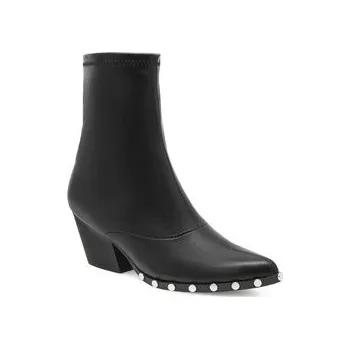 Dámské kozačky Polokozačky Jenny Fairy VALERIE H20228-17 Černá 39