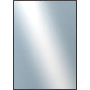 Koupelnový nábytek DANTIK - Zarámované zrcadlo - rozměr s rámem cca 50x70 cm z lišty Hliník černá | P22-021 (7022021)