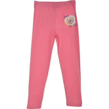 Dívčí legíny DOVOZ EU DÍVČÍ LEGÍNY DISNEY FROZEN světle růžové Velikost: 104