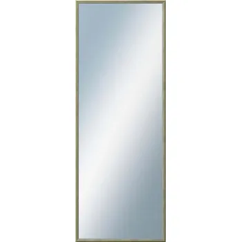 Zrcadlo DANTIK - Zarámované zrcadlo - rozměr s rámem cca 60x160 cm z lišty Y-ka žlutá linka (3127)