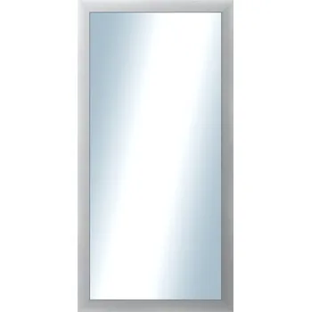 Zrcadlo DANTIK - Zarámované zrcadlo - rozměr s rámem cca 50x100 cm z lišty LEDVINKA bílá (2770)