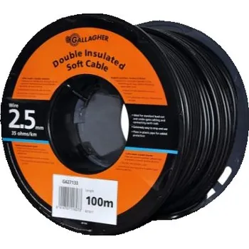 Ohradník Podzemní propojovací kabel 2,5mm 2izolace 100m