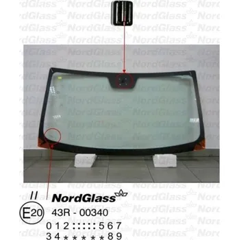 Autosklo NordGlass Čelní sklo - zelené [11/01-] ASNG 7246AGS6Z