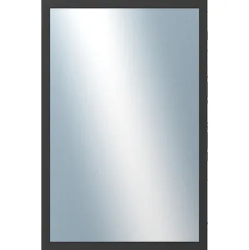 Koupelnový nábytek DANTIK - Zarámované zrcadlo - rozměr s rámem cca 40x60 cm z lišty Hliník černá | P05-021 (7005021)