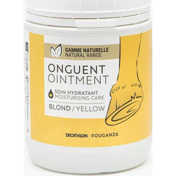 Kosmetika pro koně FOUGANZA Mast na kopyta pro koně a poníky hydratační Onguent Top Blond 750 ml 0,75 LITRU