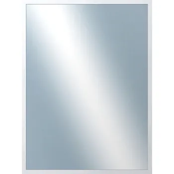Zrcadlo DANTIK - Zarámované zrcadlo - rozměr s rámem cca 60x80 cm z lišty KASETTE bílá (2755)