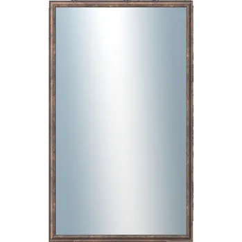Zrcadlo DANTIK - Zarámované zrcadlo - rozměr s rámem cca 60x100 cm z lišty TRITON měď antik (2141)