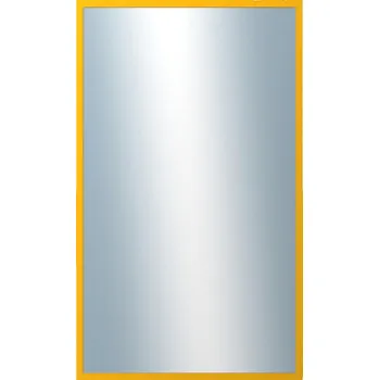 Zrcadlo DANTIK - Zarámované zrcadlo - rozměr s rámem cca 60x100 cm z lišty PERLA žlutá lesklá vysoká (2880)