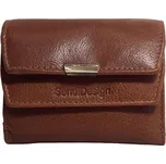 SENDI DESIGN Dámská kožená peněženka SendiDesign Strand koňaková T-811 W Cognac