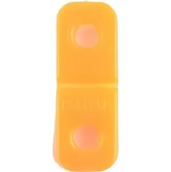 Rozlišovač klíče Rozlišovač na klíče EVVA G330 (Guard) oranžová - drop, plastový, nacvakávací