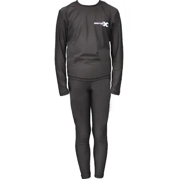 Ribano Raptor-X Compression dvoudílné JR Barva: BK - Černá, Velikost: 140 cm