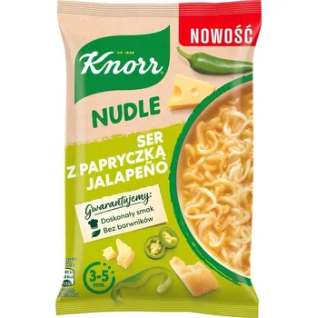 Knorr nudlová polévka Sýr s paprikou jalapeño 69 g varianty: varianta 1