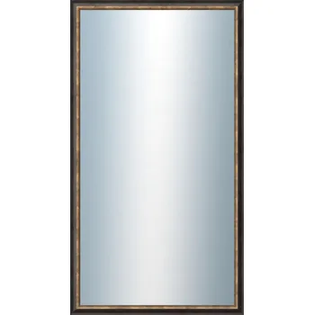 Zrcadlo DANTIK - Zarámované zrcadlo - rozměr s rámem cca 50x90 cm z lišty TRITON černá (2139)